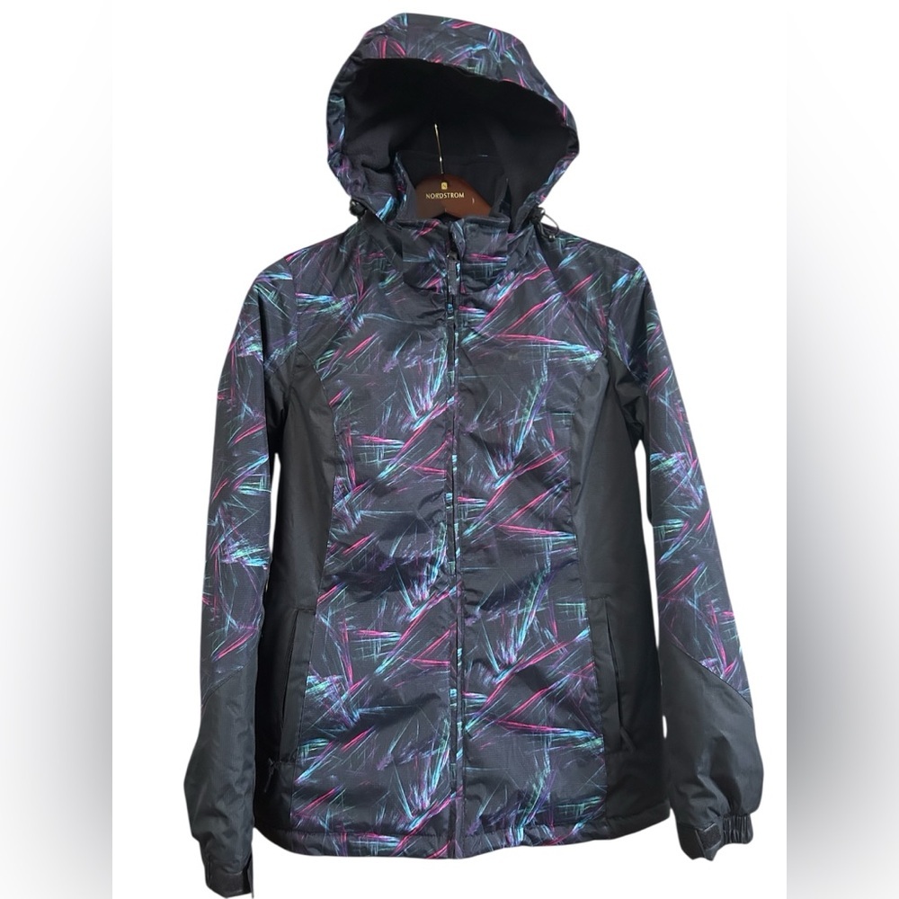 Mountain Warehouse Water Resistant Hooded Winter Jacket Black Women’s Small